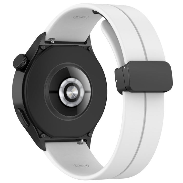 Folding Buckle Silicone Watch Band, For Huawei Watch 4 / Watch 4 Pro